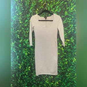 Forever, 21 blue and white striped dress